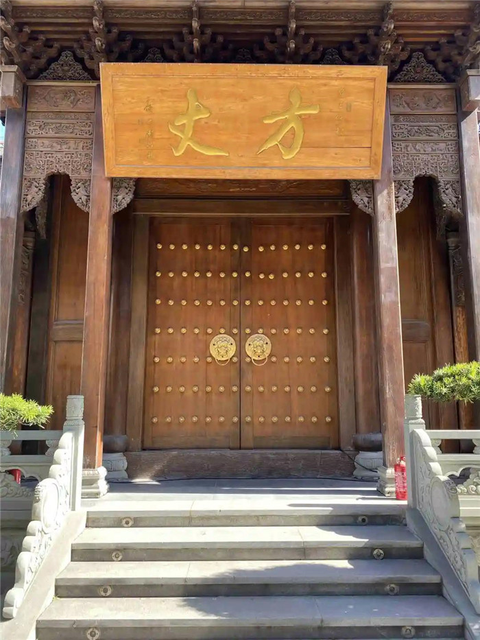 西安寺廟銅門、銅裝飾案例賞析