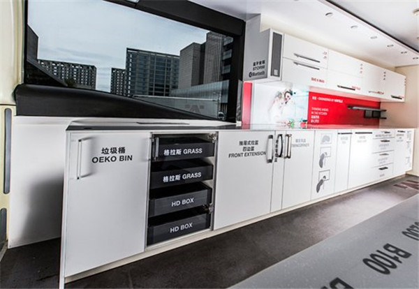 海福樂五金移動(dòng)展廳，開進(jìn)深圳國際家具展