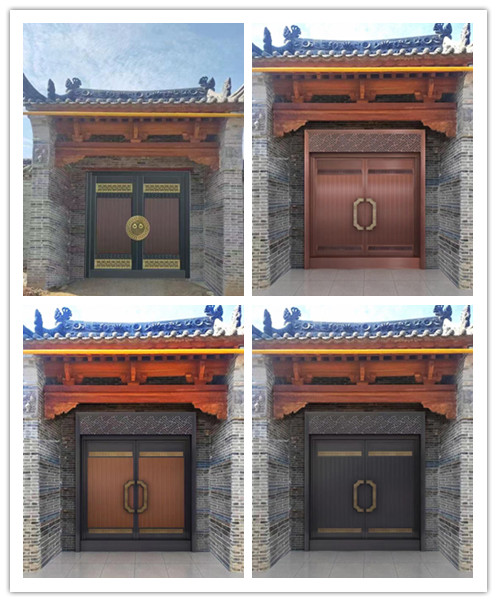 西安天卓銅門效果圖，你覺得哪張效果好？