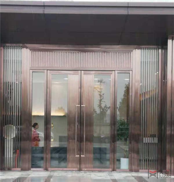 西安售樓部銅門(mén)