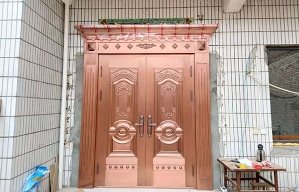 渭南趙總農(nóng)村別墅銅門(mén)